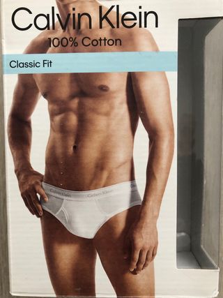 Calvin Klein Slip Clásico S Blanco