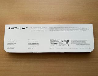 Apple Watch X Nike 45mm. Black/Blue Sport Loop