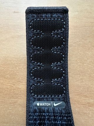 Apple Watch X Nike 45mm. Black/Blue Sport Loop