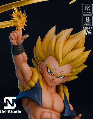 Figura Resina Gotenks Dragon Ball Z