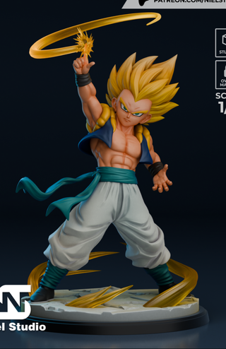 Figura Resina Gotenks Dragon Ball Z