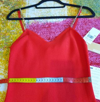 Abito corto a tubino, rosso, Michael Kors, Tg.M