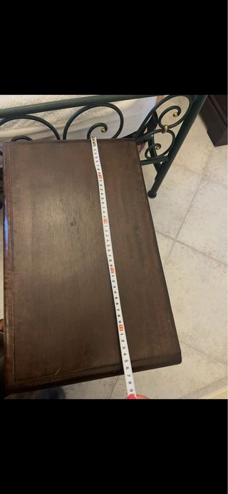 Cassettiera in legno marrone