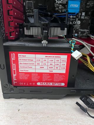 Caja PC NOX + Fuente Alimentación 700W