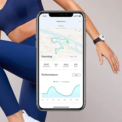 Reloj Withings Negro y Plateado