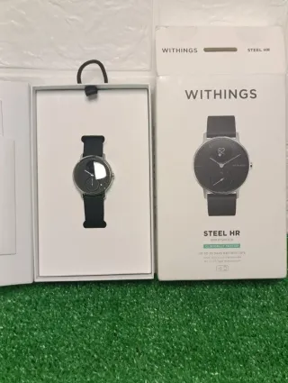 Reloj Withings Negro y Plateado