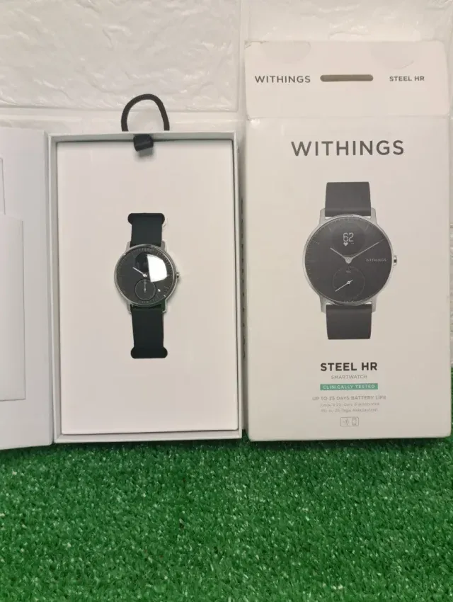 Reloj Withings Negro y Plateado