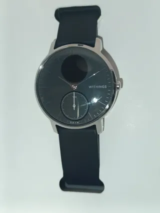 Reloj Withings Negro y Plateado