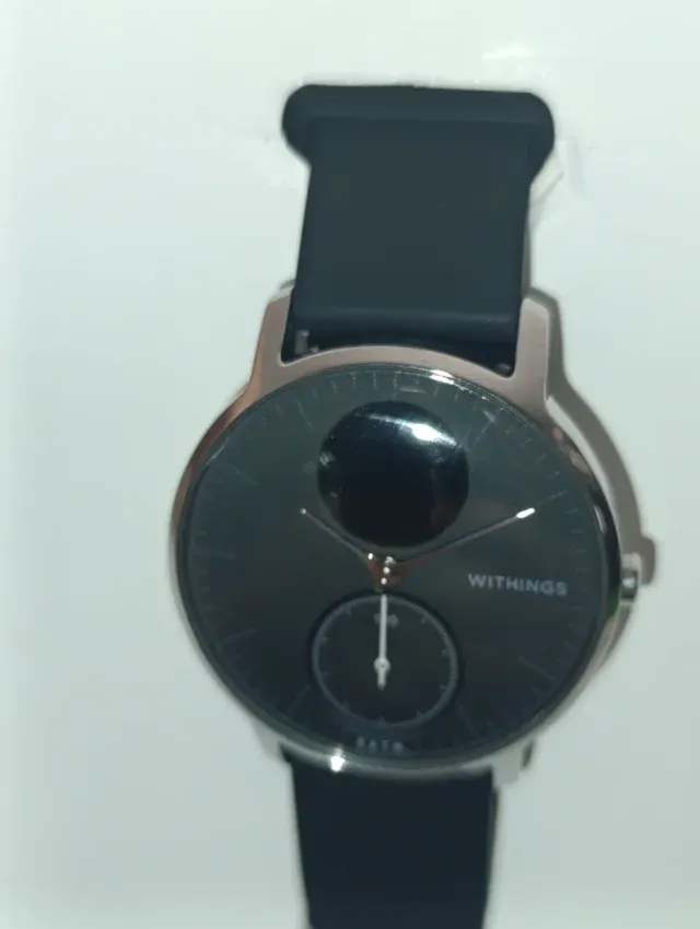 Reloj Withings Negro y Plateado