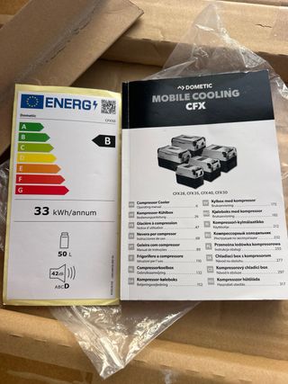 Nevera Dometic Compresor  para Camper a compresor