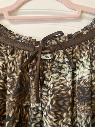 Vestido Fórmula Joven estampado