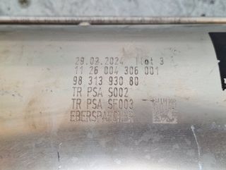 Filtro citroen 1126004306001. 9831393080 jumpy