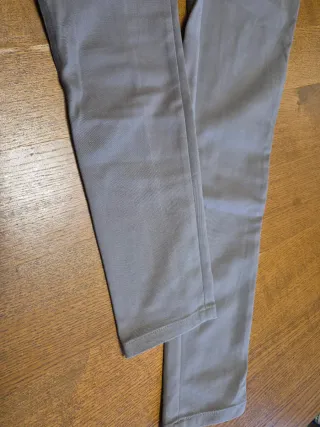 Pantaloni donna dritti marroni