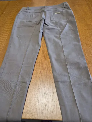 Pantaloni donna dritti marroni