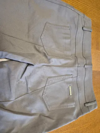 Pantaloni donna dritti marroni