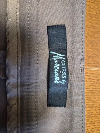 Pantaloni donna dritti marroni