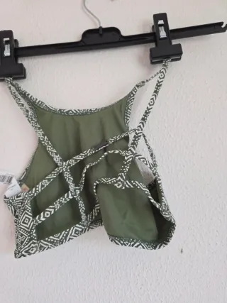 Bikini niña estampado geométrico talla XS