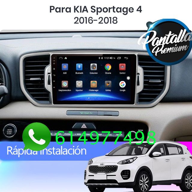 Radio Pantalla CARPLAY GPS para Kia Sportage 4