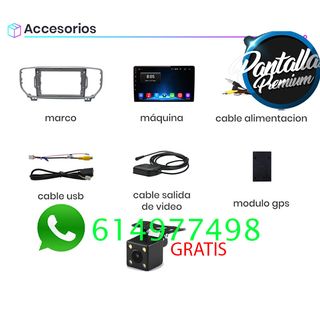 Radio Pantalla CARPLAY GPS para Kia Sportage 4