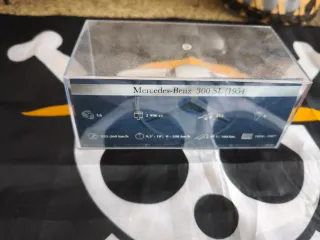 Miniatura Mercedes 300SL 1954 Prata