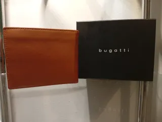 Cartera Bugatti Marrón