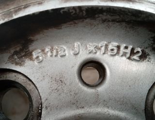 Llanta bmw 5 .5 j x 15 h2 mini (r50,r53) 474214