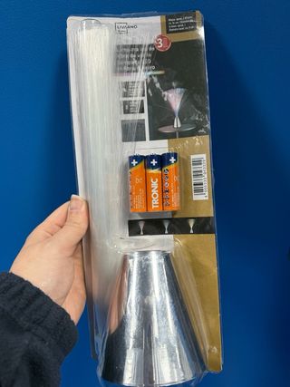 Lámpara LED Fibra Vidrio Livarno Home