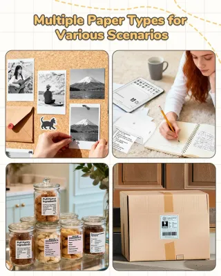 Impresora Térmica Phomemo M04S Blanca