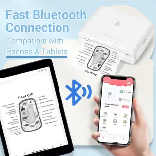 Impresora Térmica Phomemo M04S Blanca