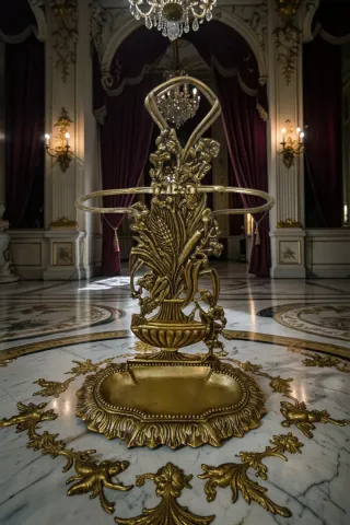 ☆Portaombrelli bronzo- spighe grano vaso mediceo☆