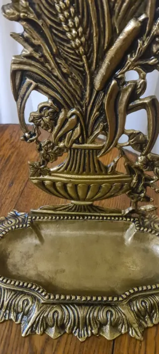 ☆Portaombrelli bronzo- spighe grano vaso mediceo☆