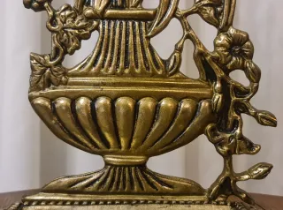 ☆Portaombrelli bronzo- spighe grano vaso mediceo☆