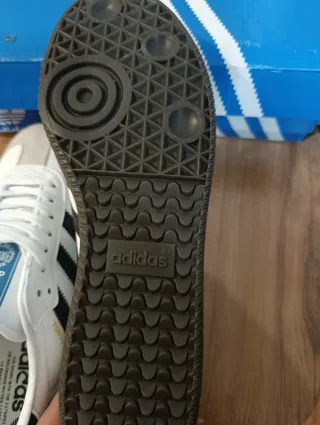 Zapatillas Adidas Samba Blancas y Negras