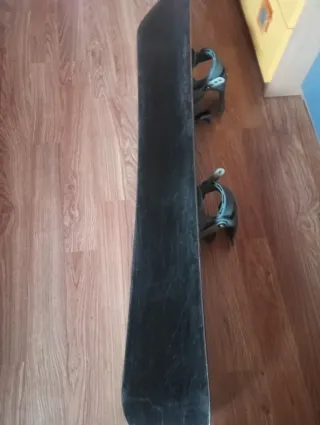 Tabla de Snowboard Azul y Amarillo