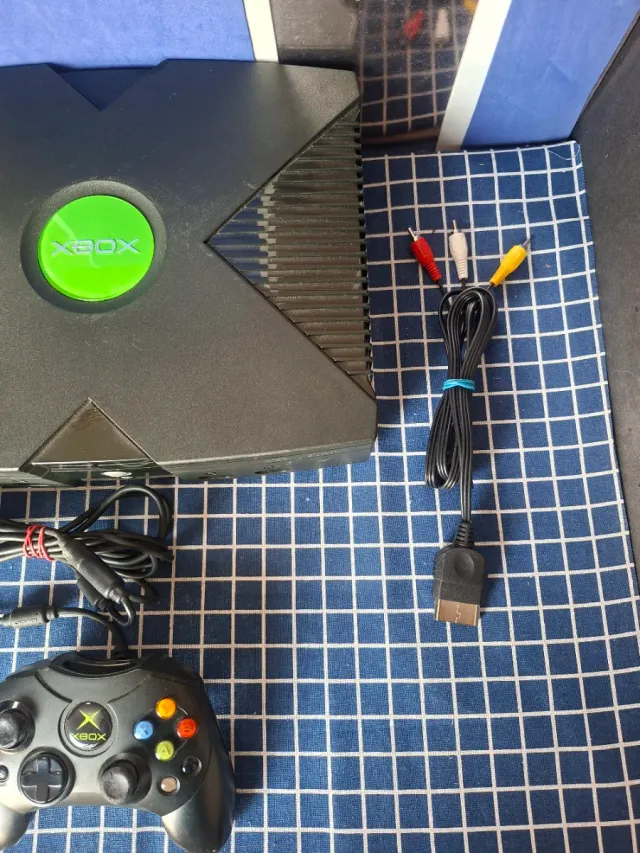 XBOX CLÁSICA ORIGINAL COMPLETA 1° MODELO