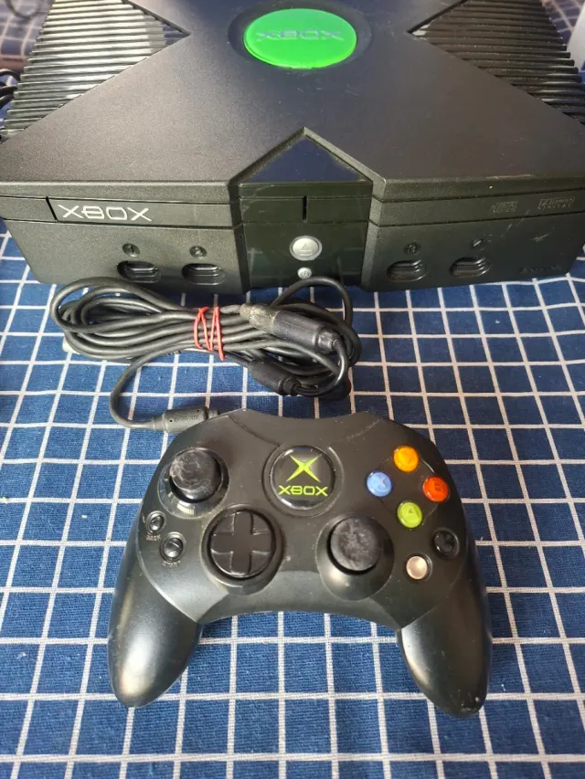 XBOX CLÁSICA ORIGINAL COMPLETA 1° MODELO