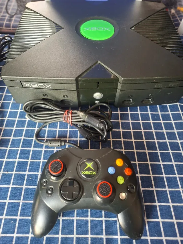 XBOX CLÁSICA ORIGINAL COMPLETA 1° MODELO
