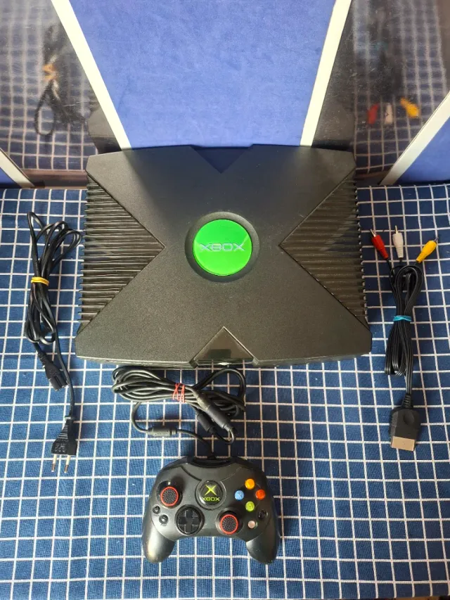 XBOX CLÁSICA ORIGINAL COMPLETA 1° MODELO