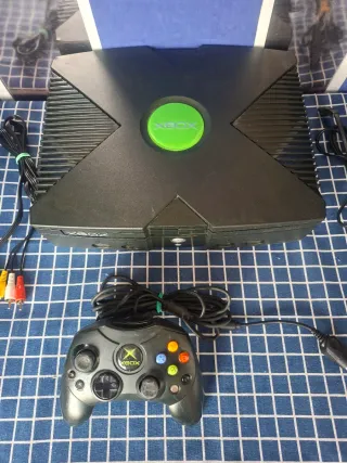 XBOX CLÁSICA ORIGINAL COMPLETA 1° MODELO
