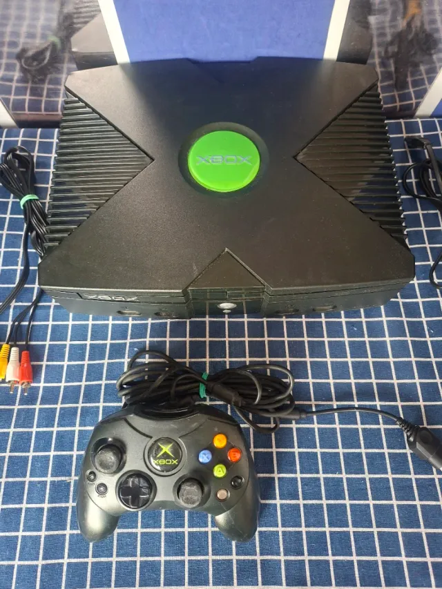 XBOX CLÁSICA ORIGINAL COMPLETA 1° MODELO