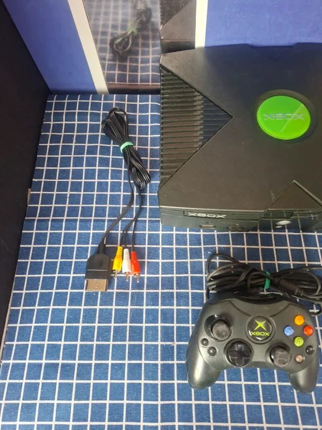 XBOX CLÁSICA ORIGINAL COMPLETA 1° MODELO