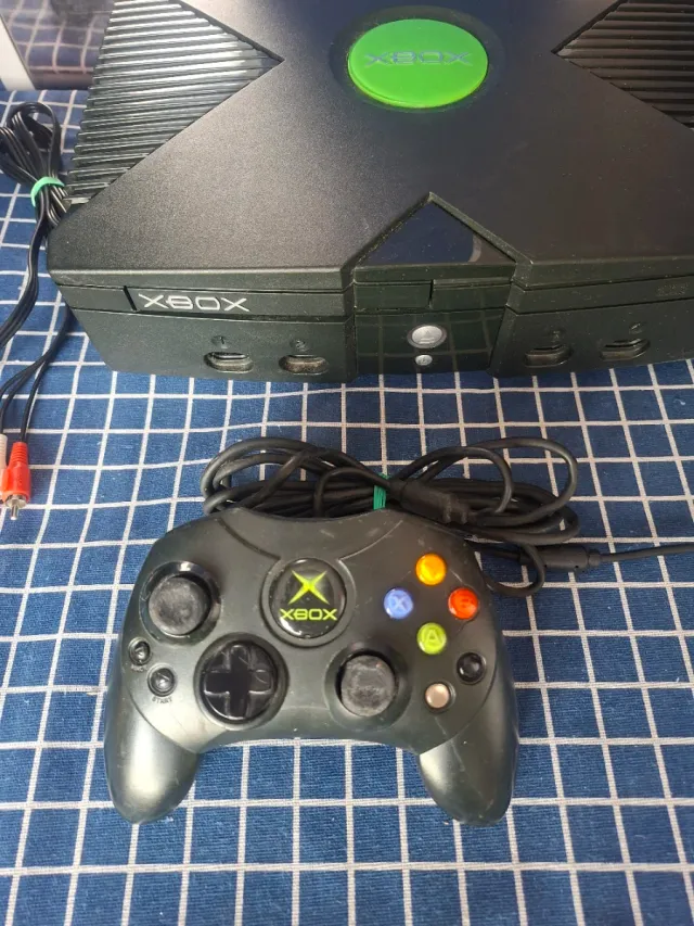 XBOX CLÁSICA ORIGINAL COMPLETA 1° MODELO