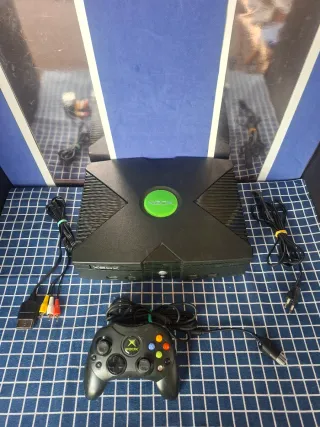 XBOX CLÁSICA ORIGINAL COMPLETA 1° MODELO