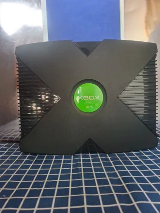 XBOX CLÁSICA ORIGINAL COMPLETA 1° MODELO