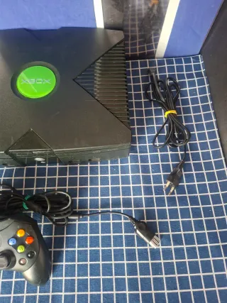 XBOX CLÁSICA ORIGINAL COMPLETA 1° MODELO