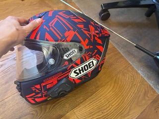 Shoei X-SPR Pro Marquez + Cardo Freecom 4X talla s