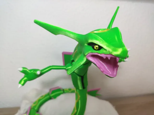 Figura Rayquaza 3D