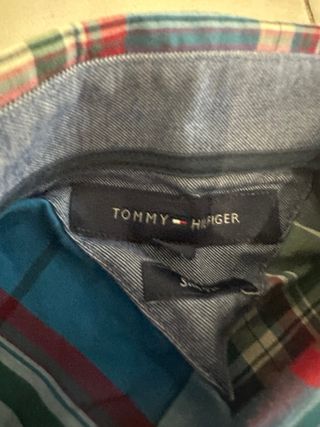 Camisa Tommy Hilfiger cuadros hombre