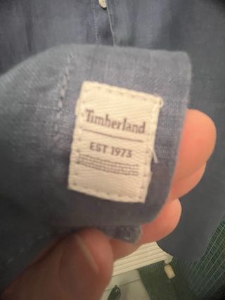 Camicia Timberland Uomo Blu