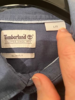 Camicia Timberland Uomo Blu